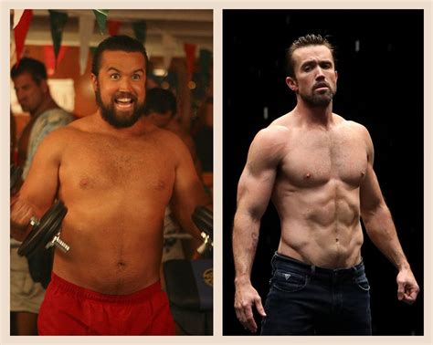 Did rob mcelhenney have plastic surgery  With people around him feeling concerned about his health, he eventually began a diet and exercise